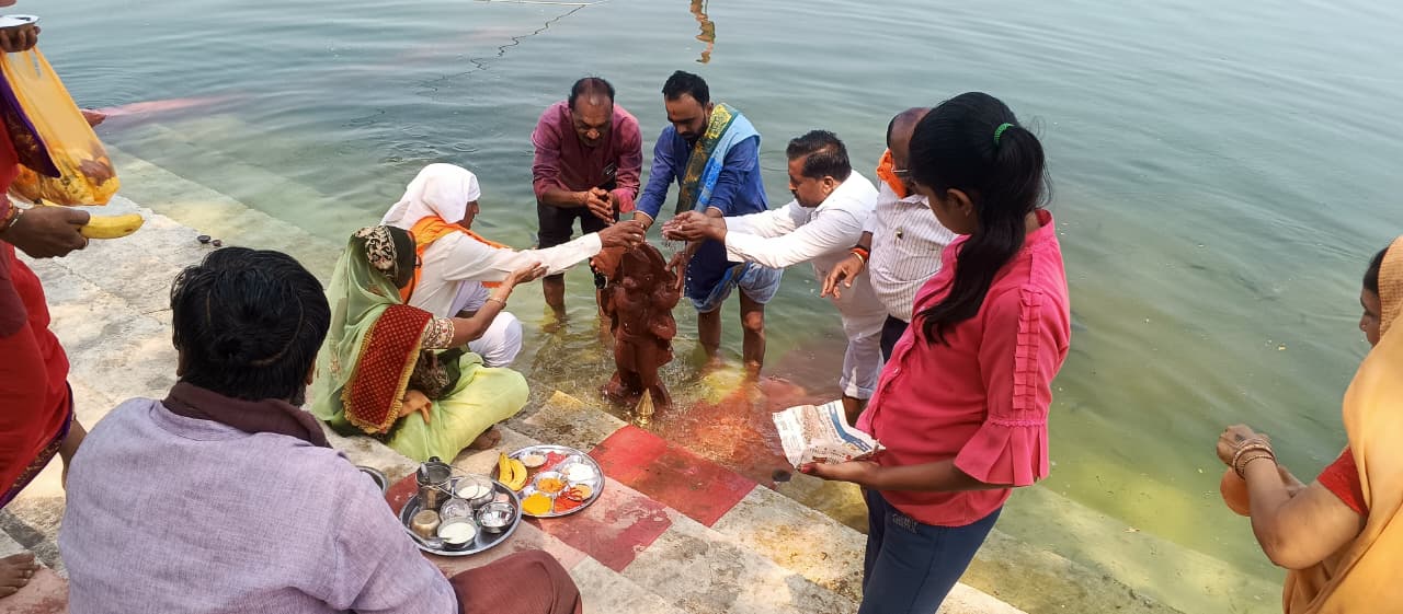 मां नर्मदा जागीरदारपुरा में आज होगी बजरंग बली की प्राण प्रतिष्ठा-तीन दिवसीय कार्यक्रम में हो रहे हवन-पूजन आदि अनुष्ठान