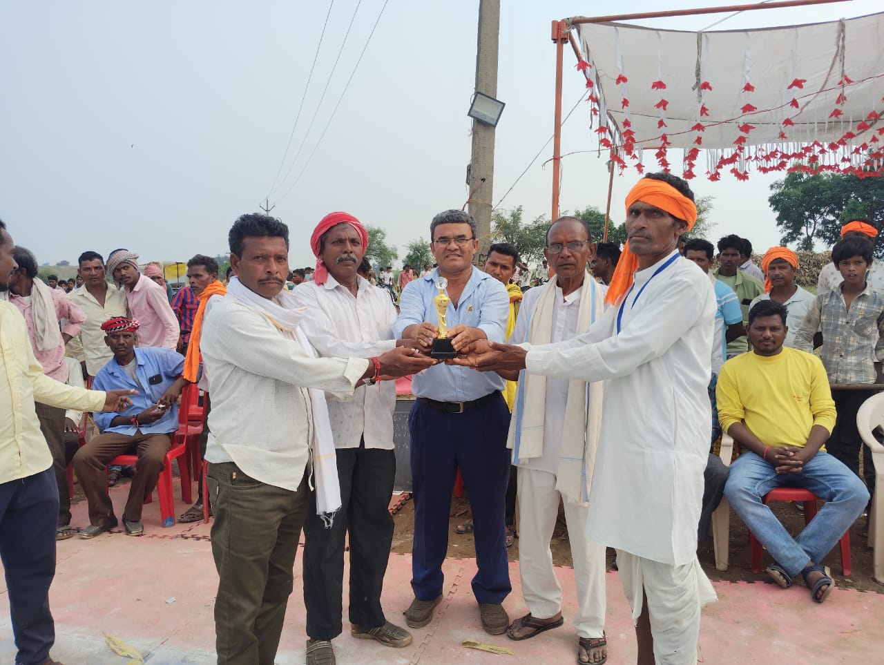 दूधकुंडिया में सिंथेटिक मैट पर विशाल कबड्डी प्रतियोगिता संपन्न