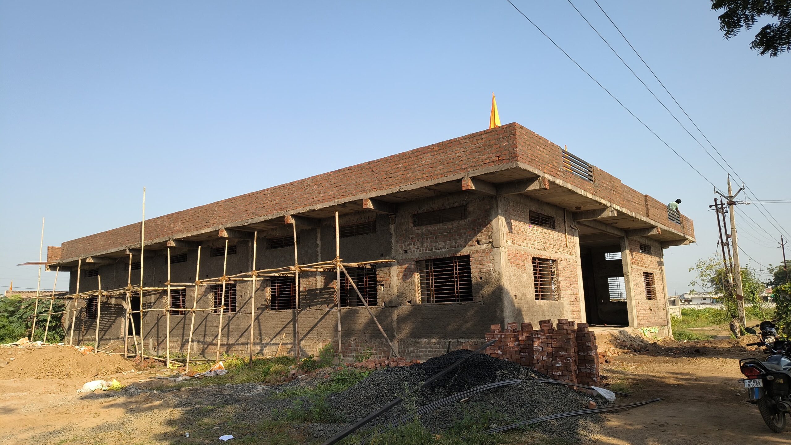 केवट समाज ने सांसद व विधायक निधि के सहयोग से बनाया 6000 वर्गफीट का सामुदायिक भवन