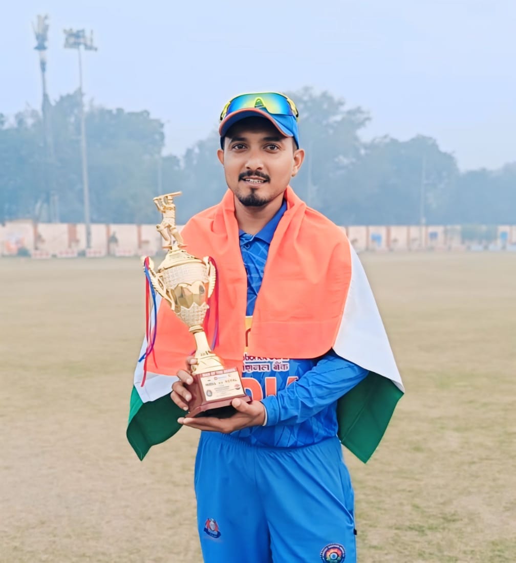 पानसेमल के ऑलराउंडर दिव्यांग क्रिकेटर जितेंद्र वाघ का अंतर्राष्ट्रीय दिव्यांग क्रिकेट टीम में चयन, नेपाल के खिलाफ खेलेंगे टी20 मैच