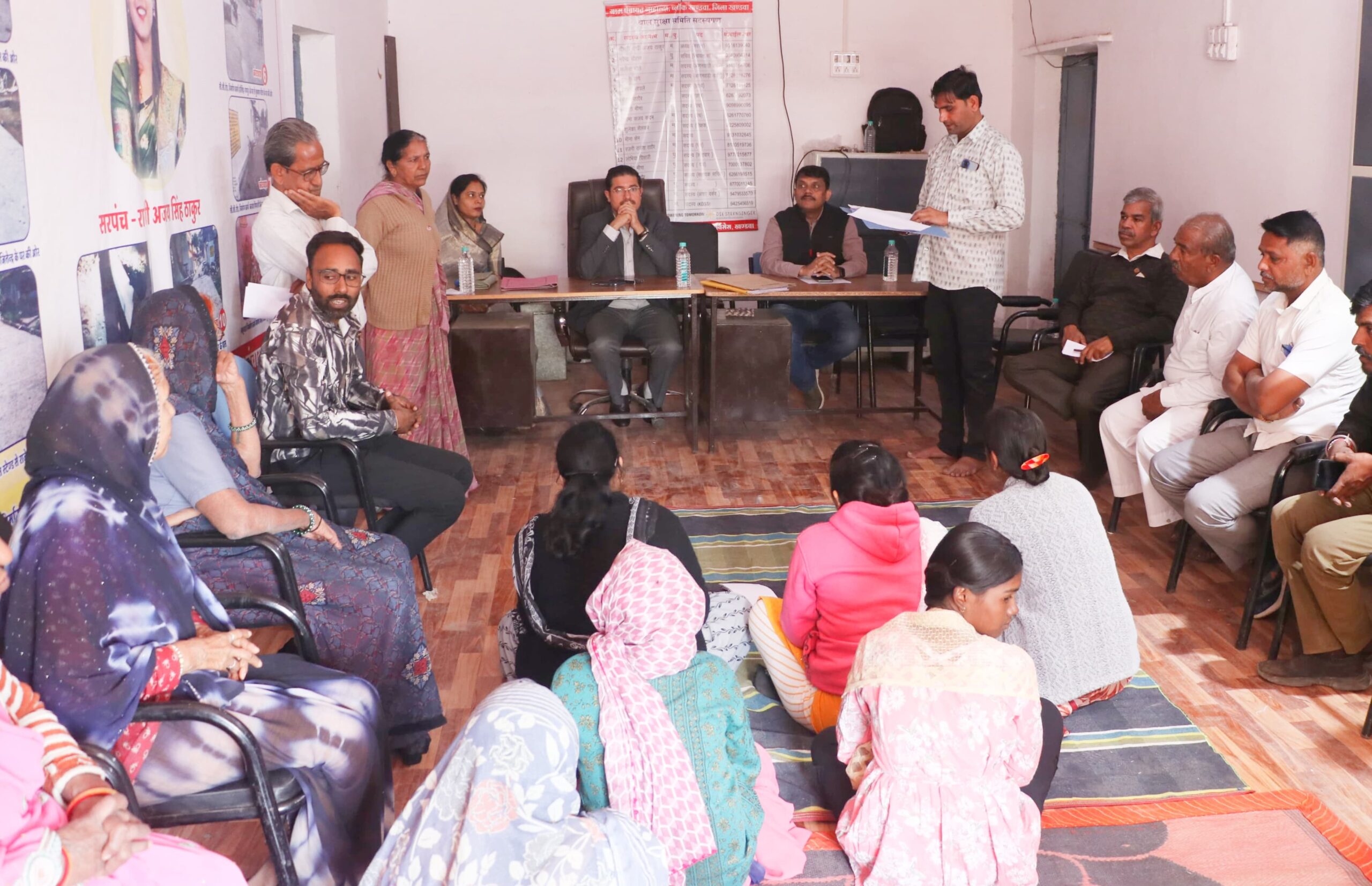 ग्राम सभा और वार्ड सभाओं में बीएलओ द्वारा एसआईआर संबंधी जानकारी दी गई कलेक्टर गुप्ता ने नहाल्दा और अमलपुरा का किया दौरा